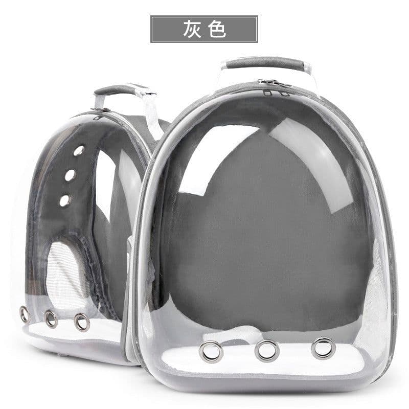 image-Hawo Panoramic Transparent Pet Carrier Backpack for Cats and Dogs