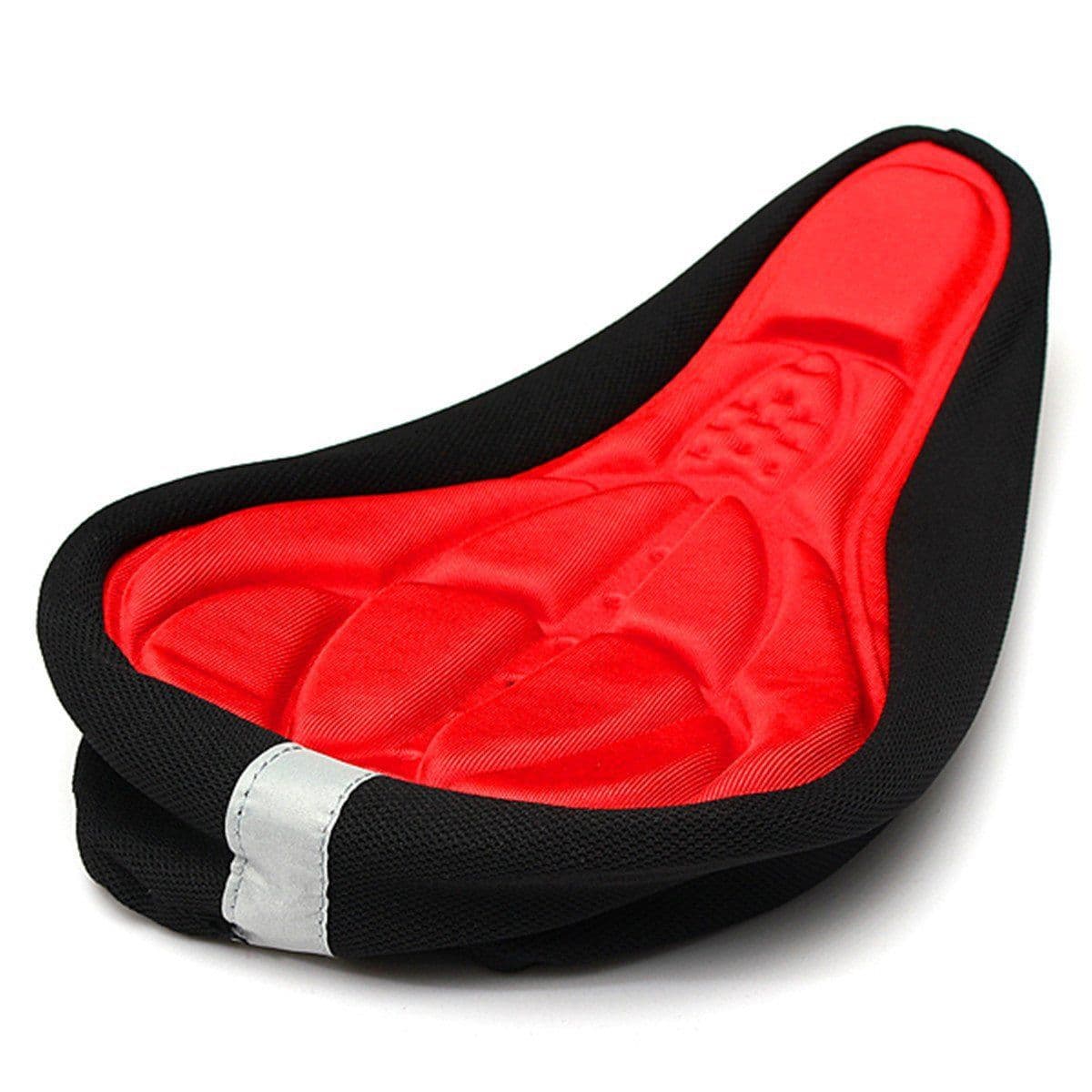 image-Bicycle Seat Cushion Cover - Blue Plastic