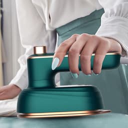 image-Portable Handheld Garment Steamer HX-6168 Mini Folding Travel Iron