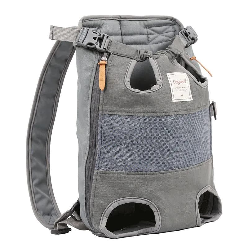 image-DogLemi Pet Carrier Backpack Canvas Chest Bag for Small Dogs Cats