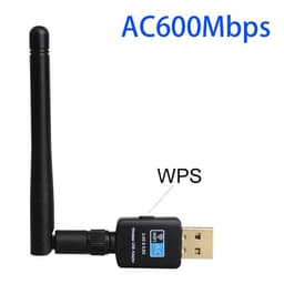 image-600Mbps Dual Band 802.11AC USB Wireless WiFi Network Adapter
