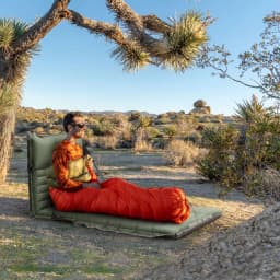 image-Mountain and Sea Outdoor Inflatable Camping Mattress Single 188x68cm
