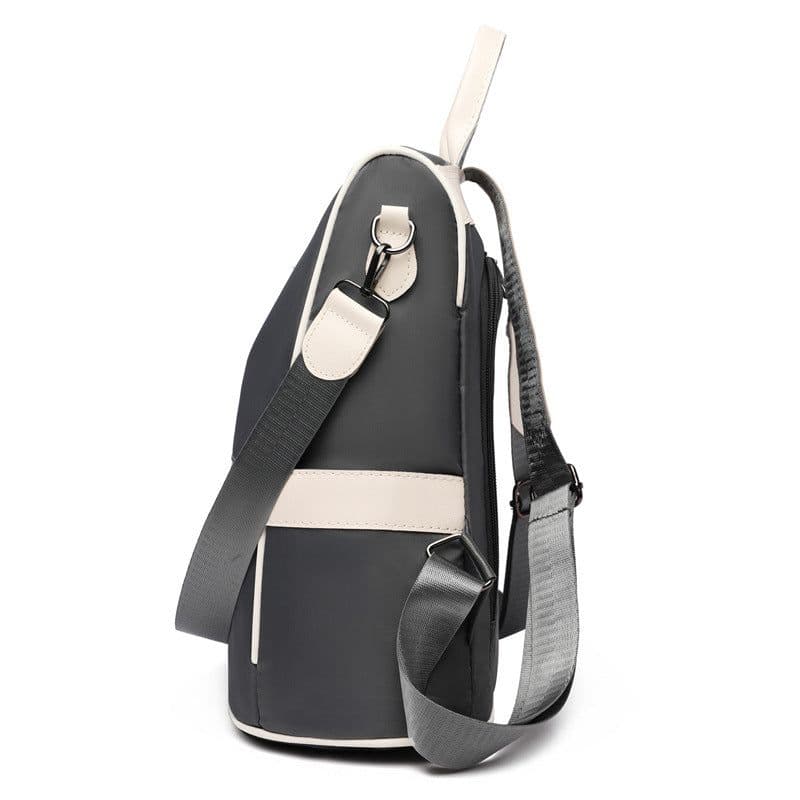 image-Ice Charm Oxford Cloth Anti-Theft Backpack - Black Leisure Travel