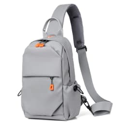 image-JUMA River Men's Crossbody Chest Bag Waterproof Polyester Sling Bag