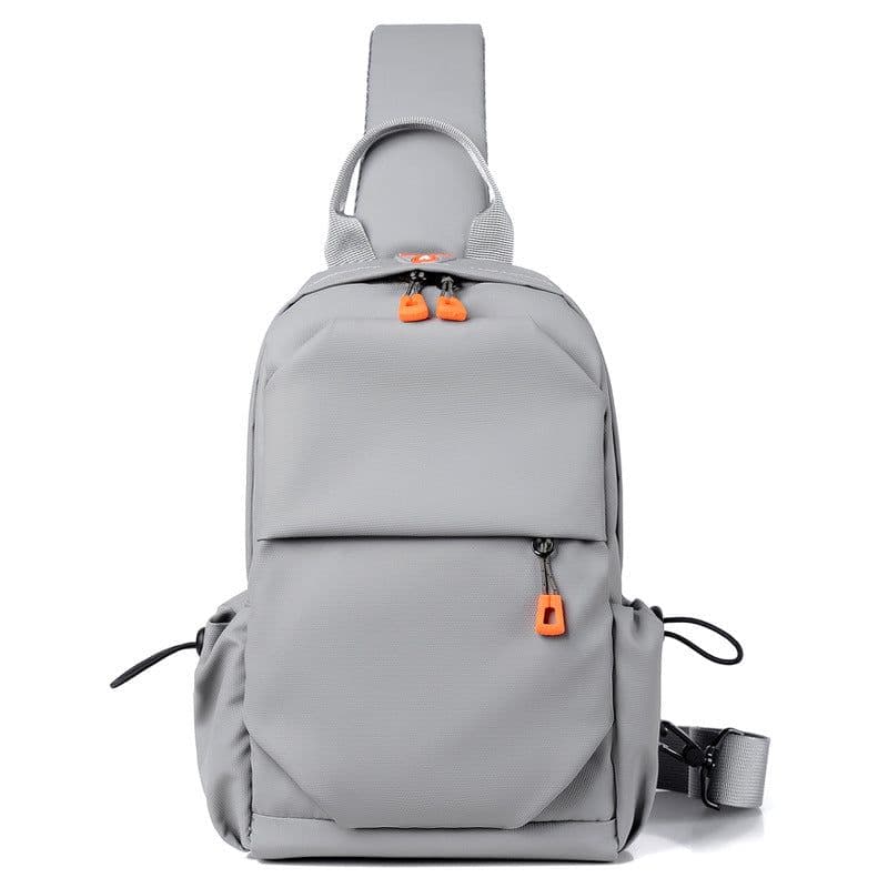 image-JUMA River Men's Crossbody Chest Bag Waterproof Polyester Sling Bag