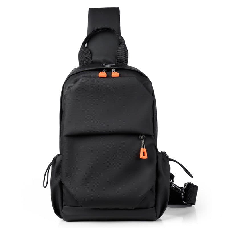 image-JUMA River Men's Crossbody Chest Bag Waterproof Polyester Sling Bag