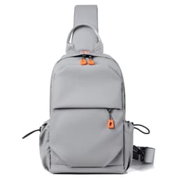 image-JUMA River Men's Crossbody Chest Bag Waterproof Polyester Sling Bag