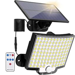 image-Solar Wall Lamp 106 LED Outdoor Waterproof with Remote Control