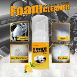 image-Multifunctional Foam Cleaner for Car Interior and Leather Seats