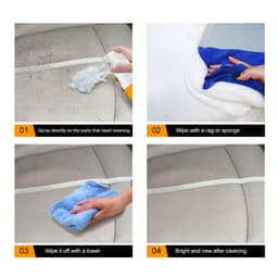 image-Multifunctional Foam Cleaner for Car Interior and Leather Seats