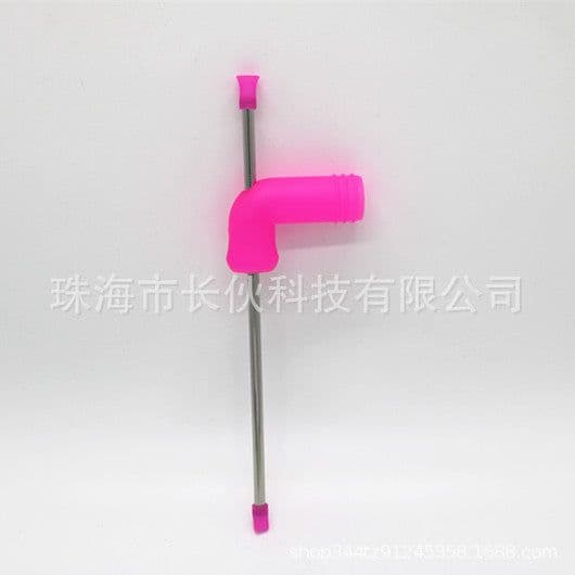 image-Beer Snorkel Straw - Plastic Drinking Funnel Tool