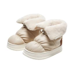 image-Men Women High-Top Winter Snow Boots Thick-Soled Cotton Slippers