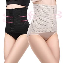 image-Women's Postpartum Waist Corset Belt Body Shaping Girdle