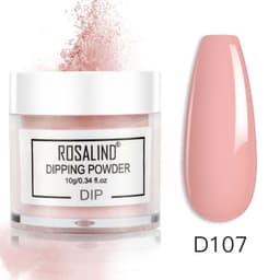 image-Rosalind Nail Dipping Powder 10g Natural Nude Color French Manicure