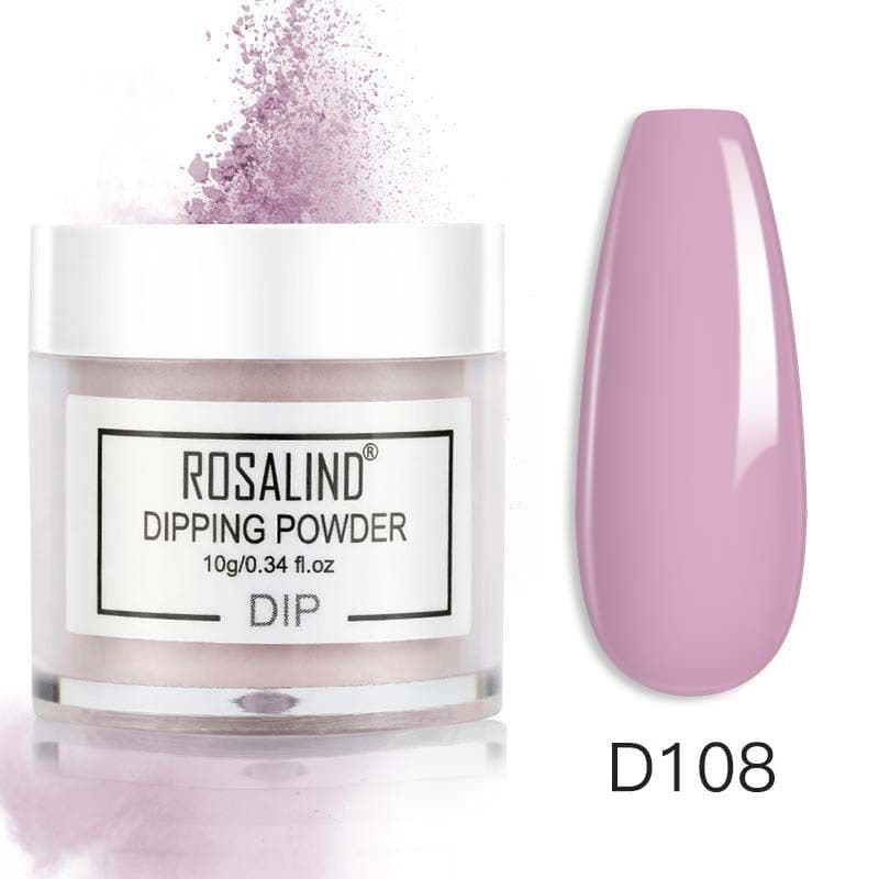 image-Rosalind Nail Dipping Powder 10g Natural Nude Color French Manicure