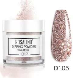 image-Rosalind Nail Dipping Powder 10g Natural Nude Color French Manicure
