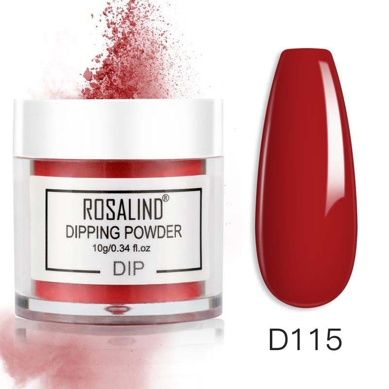 image-Rosalind Nail Dipping Powder 10g Natural Nude Color French Manicure