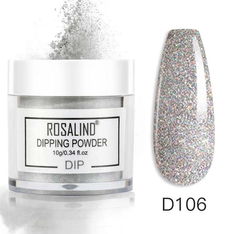 image-Rosalind Nail Dipping Powder 10g Natural Nude Color French Manicure