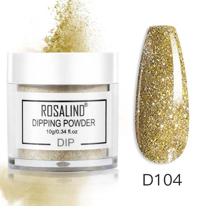 image-Rosalind Nail Dipping Powder 10g Natural Nude Color French Manicure