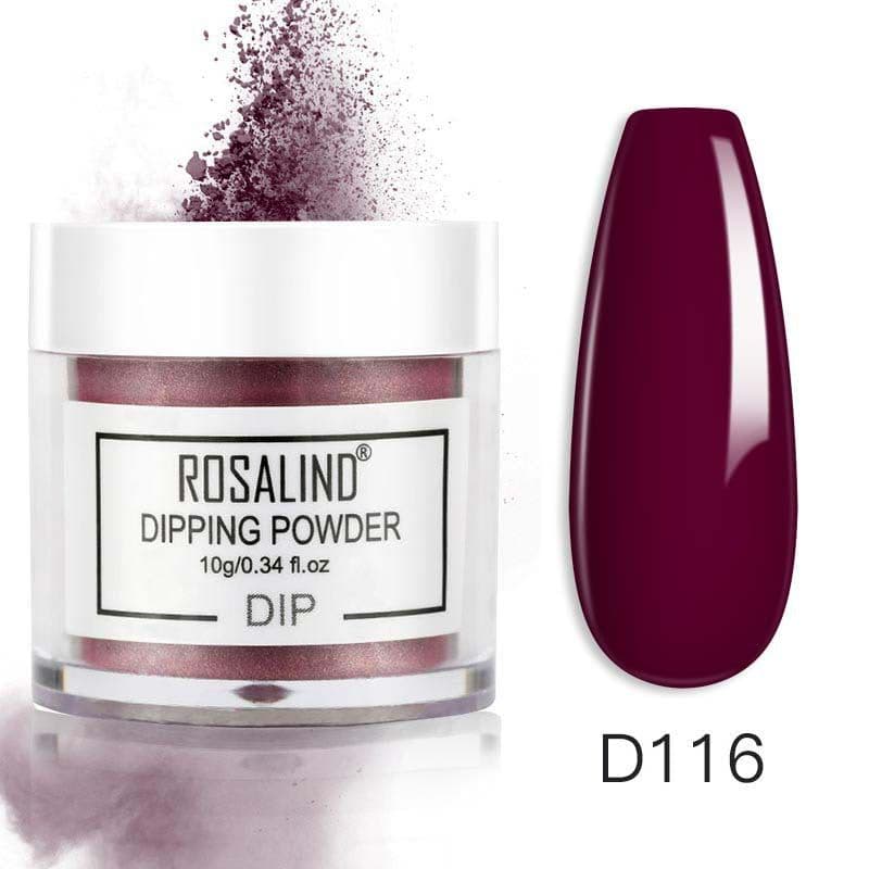 image-Rosalind Nail Dipping Powder 10g Natural Nude Color French Manicure