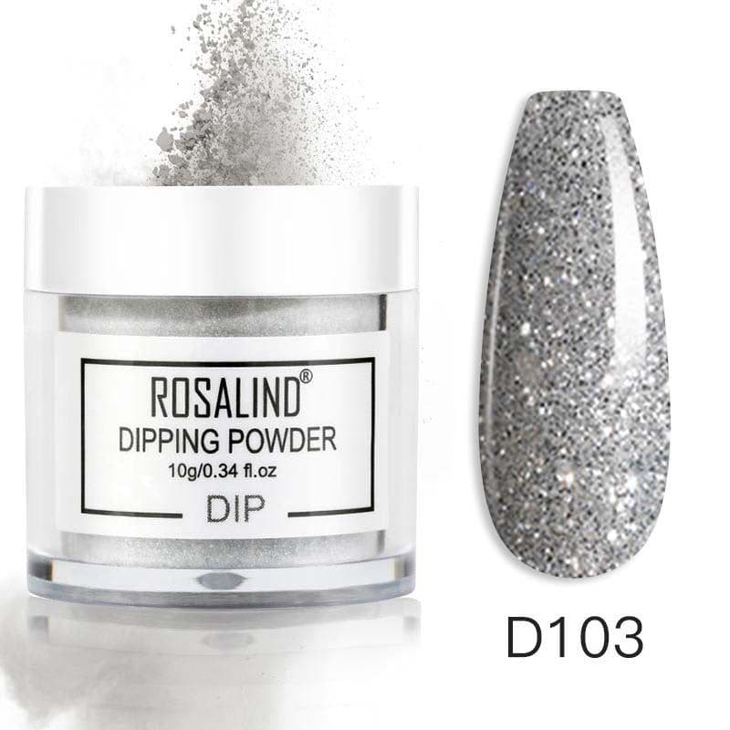 image-Rosalind Nail Dipping Powder 10g Natural Nude Color French Manicure