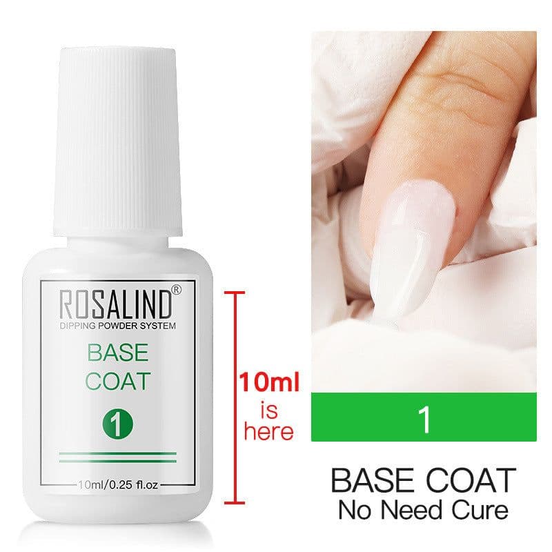 image-Rosalind Nail Dipping Powder 10g Natural Nude Color French Manicure