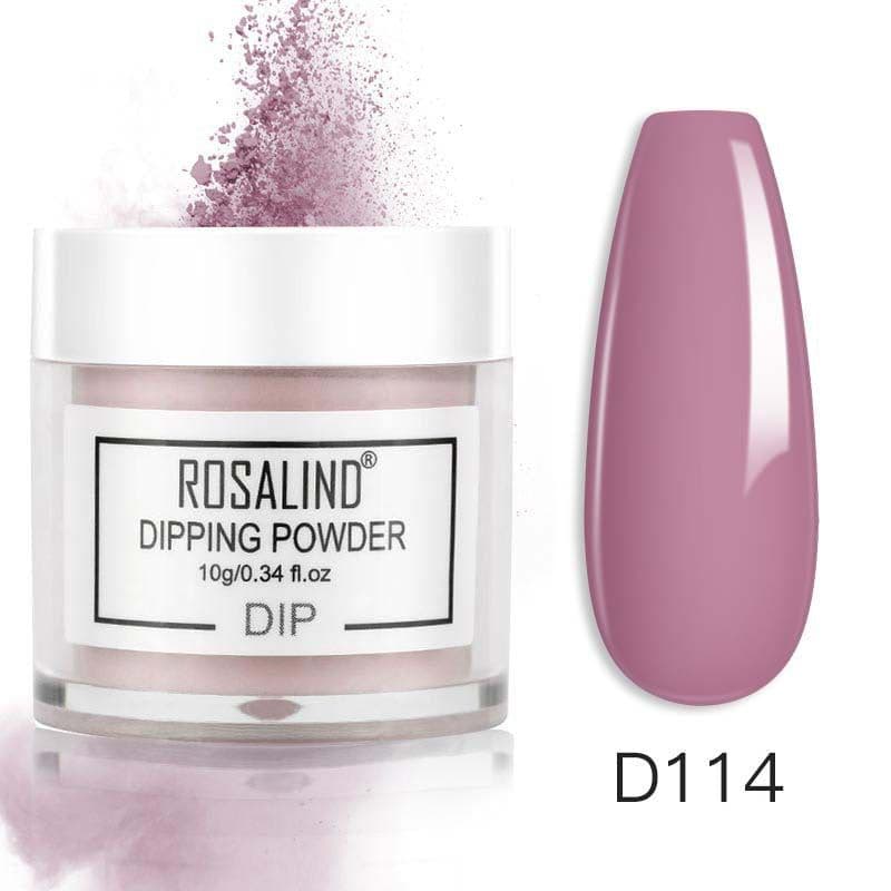 image-Rosalind Nail Dipping Powder 10g Natural Nude Color French Manicure