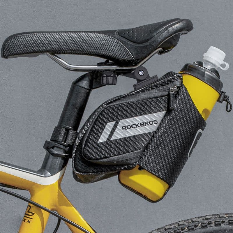 image-ROCKBROS Bike Saddle Bag 1.5L Waterproof Rear Seat Cycling Bag