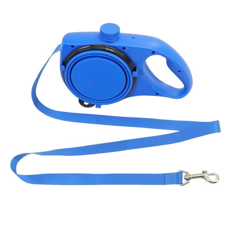 image-3-in-1 Portable Pet Leash with Water Bottle for Dogs and Cats