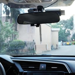 image-Car Rearview Mirror Phone Holder Mount Clip Universal