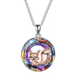 image-Tree of Life Pendant Necklace Women's Geometric Hollow Alloy Chain