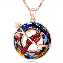 image-Tree of Life Pendant Necklace Women's Geometric Hollow Alloy Chain
