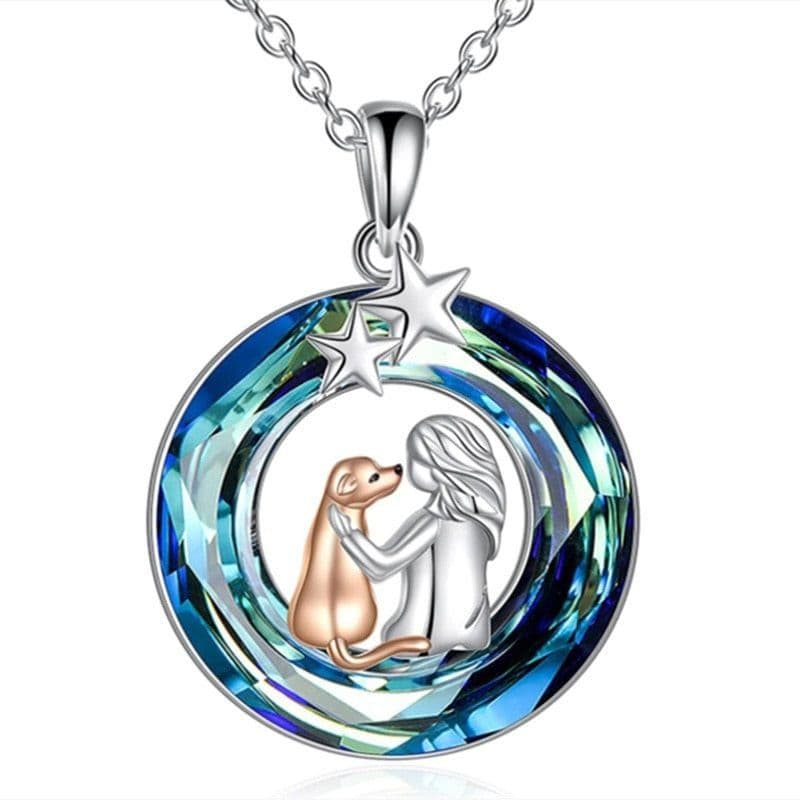 image-Tree of Life Pendant Necklace Women's Geometric Hollow Alloy Chain