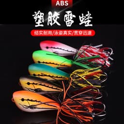 image-Luremaster Synthetic Fishing Lure - Frog Design Bait