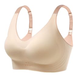 image-Women's Wireless Seamless Sports Bra Yoga Sleep Plus Size Anti-Sag