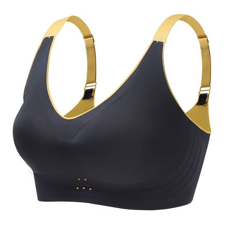 image-Women's Wireless Seamless Sports Bra Yoga Sleep Plus Size Anti-Sag