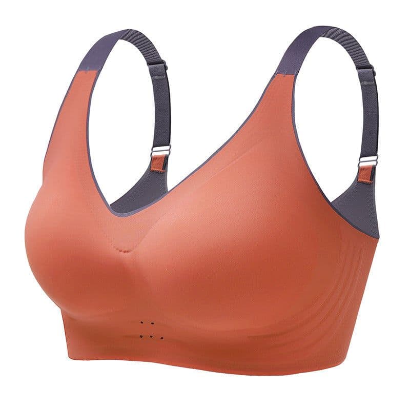 image-Women's Wireless Seamless Sports Bra Yoga Sleep Plus Size Anti-Sag