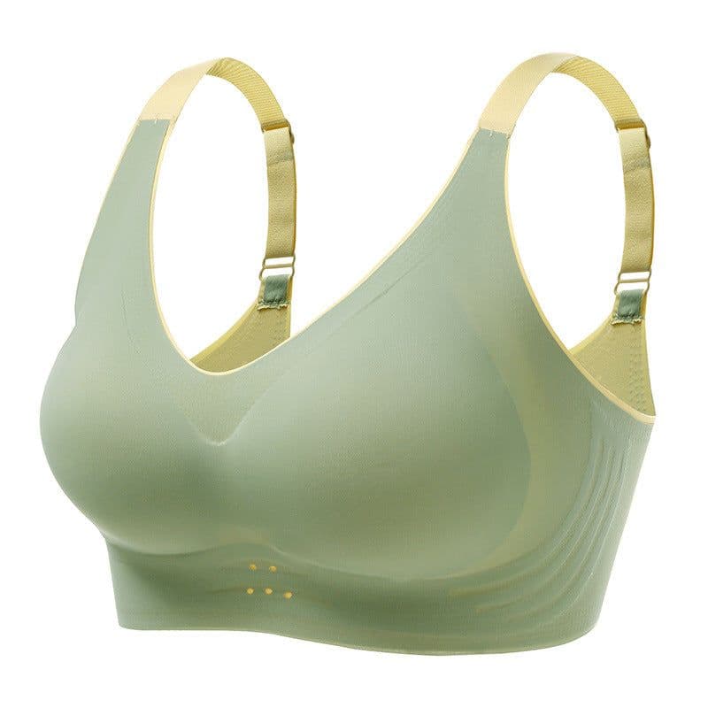 image-Women's Wireless Seamless Sports Bra Yoga Sleep Plus Size Anti-Sag