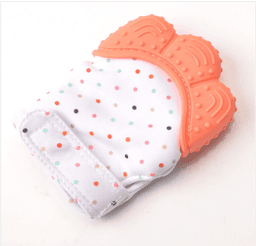 image-Baby Silicone Teething Glove Toy for 6+ Months