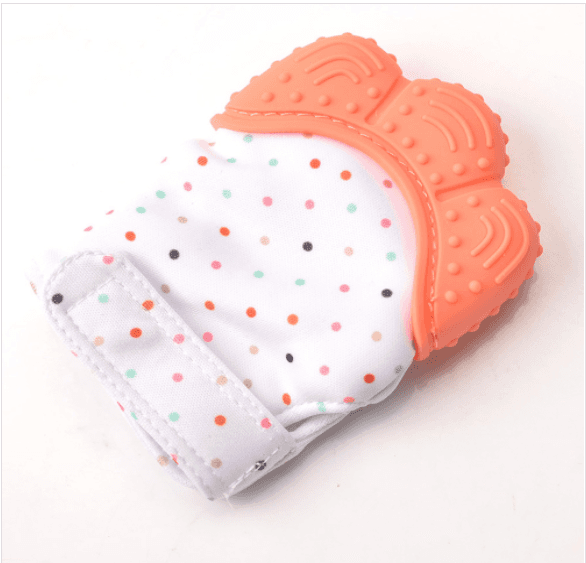 image-Baby Silicone Teething Glove Toy for 6+ Months