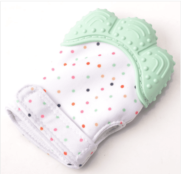 image-Baby Silicone Teething Glove Toy for 6+ Months