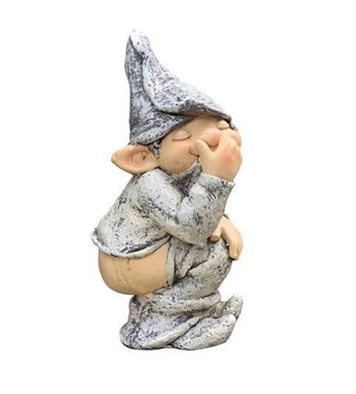 image-Christmas Santa Claus Mask Resin Figurine Dwarf Headgear Decor