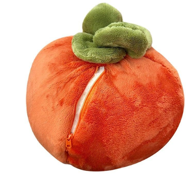 image-Plush Pig Persimmon Animal Pillow Doll