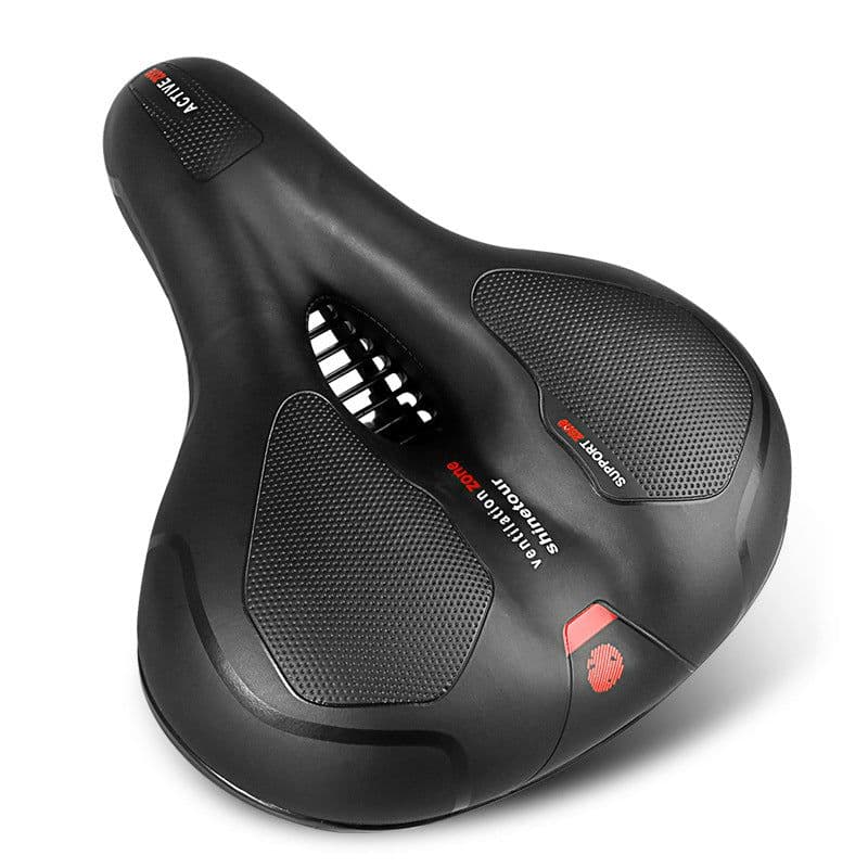 image-TOSUOD Bike Saddle Cushion Widened Thickened Shock Absorption