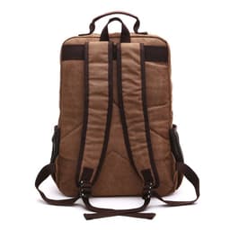 image-Mugu Canvas Backpack Men's College Travel Bag 20-35L