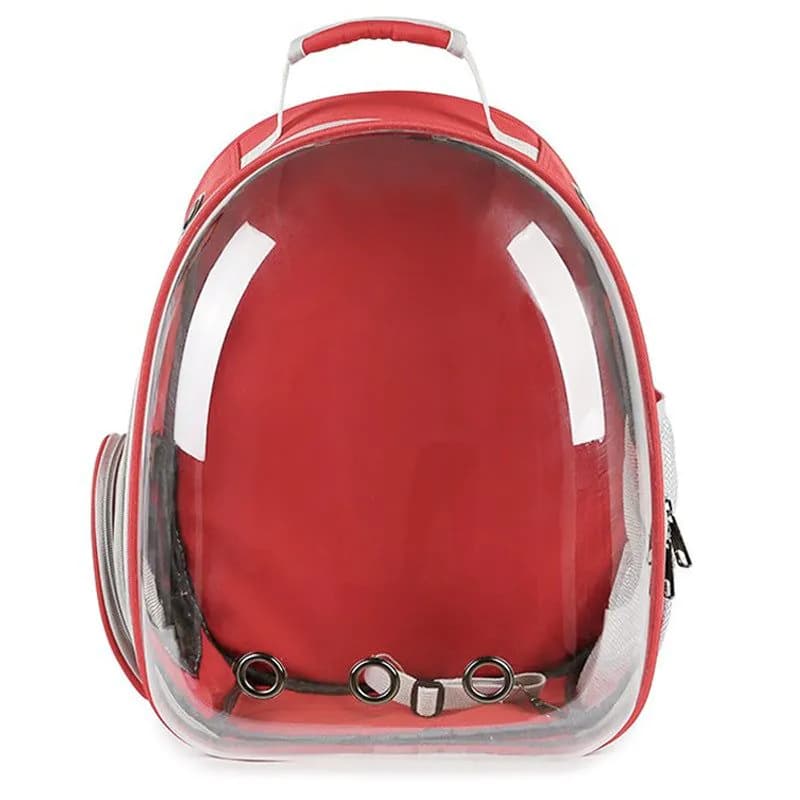 image-Pet Space Capsule Cat Backpack - Transparent Shell Carrier