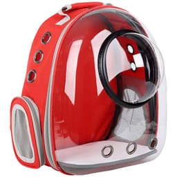 image-Pet Space Capsule Cat Backpack - Transparent Shell Carrier