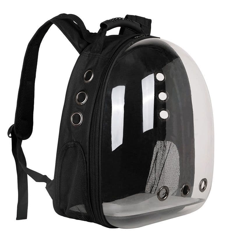 image-Pet Space Capsule Cat Backpack - Transparent Shell Carrier