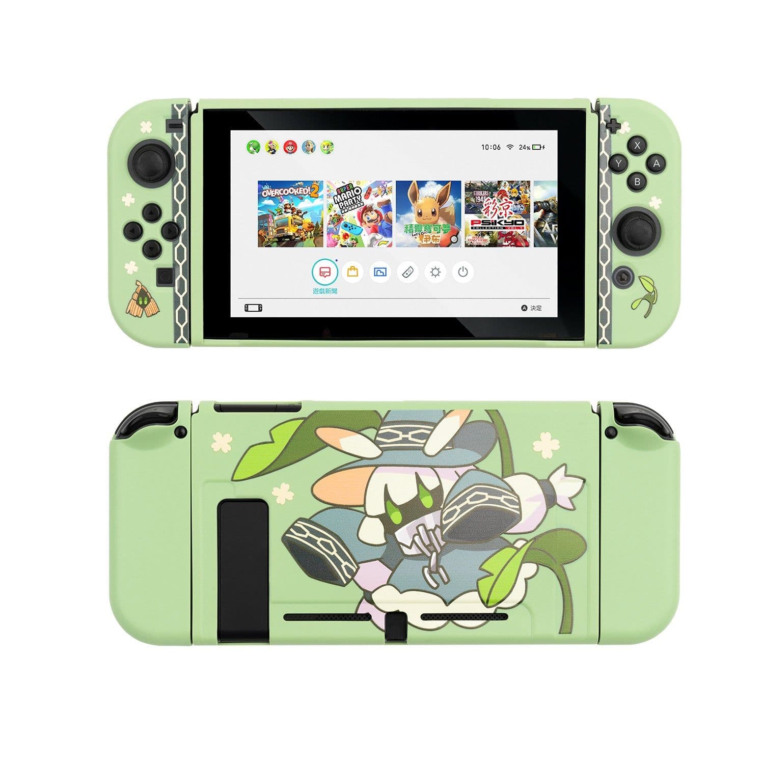 image-Geekshare Nintendo Switch TPU Protective Case Split All-Inclusive