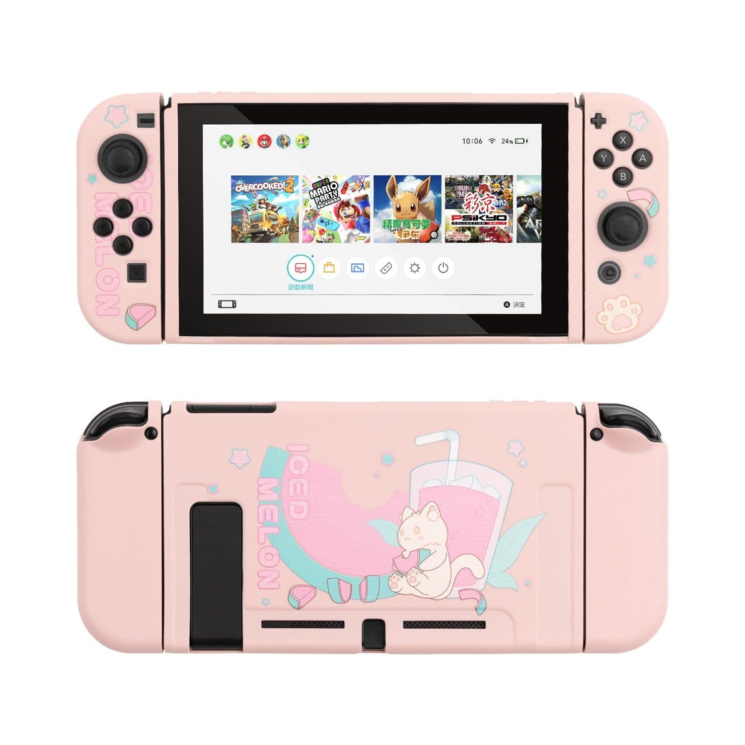 image-Geekshare Nintendo Switch TPU Protective Case Split All-Inclusive